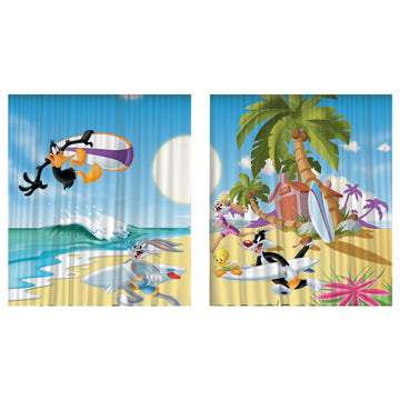 Looney Tunes Team Curtains