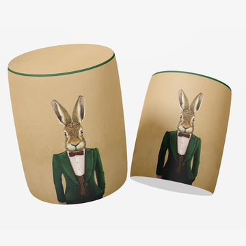 Mr. Rabbit Ottoman Poufs