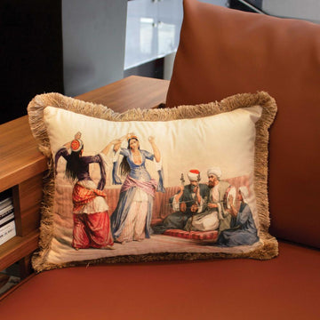 Dancing Concubines Cushion / Pillow