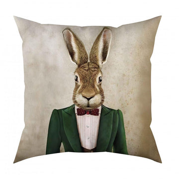 Mr. Rabbit Velvet Cushion / Pillow