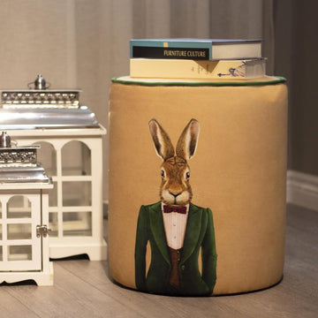 Mr. Rabbit Ottoman Poufs