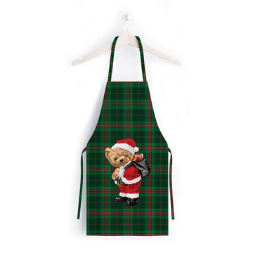 Christmas Santa Teddy Kitchen Aprons