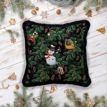 Christmas Pinecone Cushions / Pillows