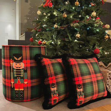 Christmas Cushions / Pillows with Tin Soldier